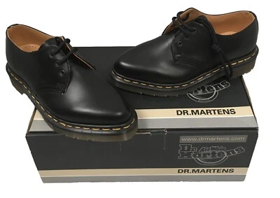 NEW Vintage Doc Martens Womens Shoes! US 6 UK 4  Black  Pointed Toe Made England - Image 1 of 3