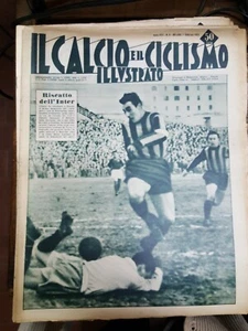 Il calcio e il ciclismo illustrato n. 7 1952 Inter L2 ^ - Picture 1 of 1