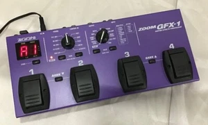 ZOOM GFX-1 Multi Effects Guitar Effect Pedal purple - Picture 1 of 3