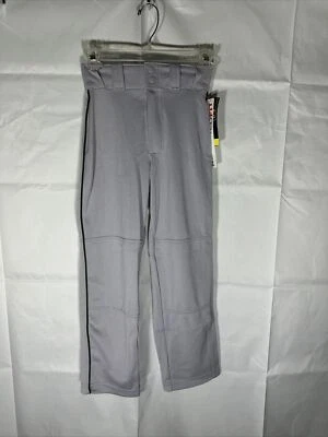 Wilson Youth Classic Relaxed Fit Green Piped Baseball Pant GREY Size S - 0V_45 - Image 1 of 4
