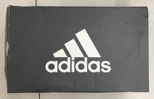 ADIDAS UNISEX ADULT ADILETTE BLACK WHITE SPORT COMFORT SANDALS MENS 8 WOMENS 9 - Picture 1 of 5