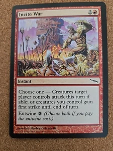 Incite War MTG 96/306 NM Mirrodin - Picture 1 of 2
