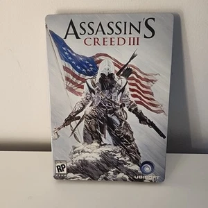 Assassin's Creed III SteelBook Limited Edition Xbox 360 Xbox One Tested Working - Picture 1 of 22