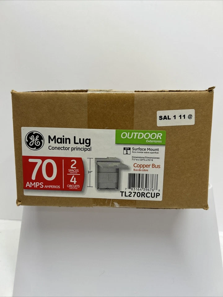GE TL270RCUP Outdoor Main Lug Load Center 70 Amp