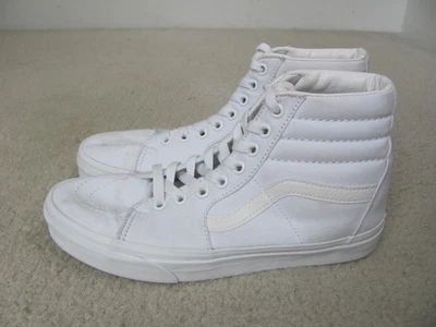 Vans Women's White Colored High Top Athletic/Fashion Sneakers Size 8 - Image 1 of 4