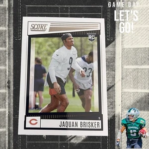 Panini Score Football 2022 NFL Karte Nr.365 Jaquan Brisker - Picture 1 of 1