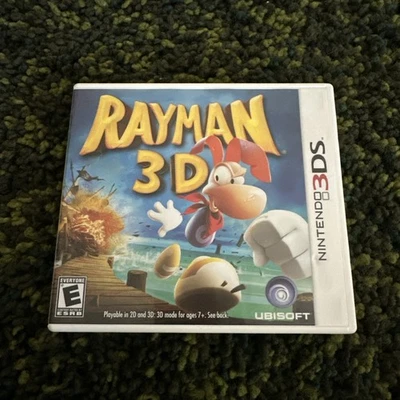 Rayman 3D (Nintendo 3DS, 2011) CIB Complete Adult Owned Excellent - Image 1 of 3