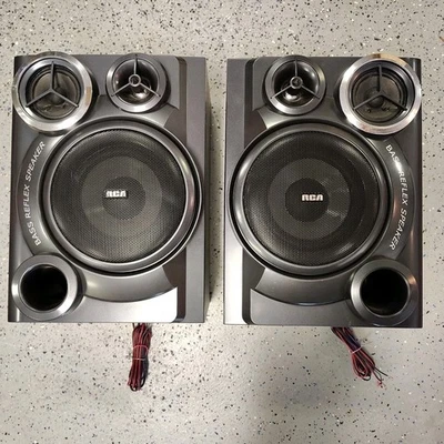 Altavoces RCA RS2654 - Altavoz Bass Reflex - Par estéreo Foto 1 de 4