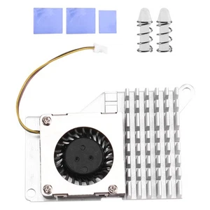 Pour 5 Pi5 Refroidisseur Active avec Ventilateur de Refroidissement Vitesse Radiateur Dissipateur Chaleur V5V74419 - Photo 1/7