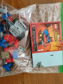 (2 Legos) LEGO Marvel: Mighty Micros: Spider-Man vs. Scorpion (76071) COMPLETE!