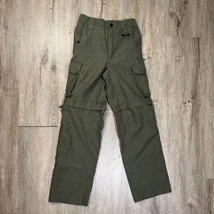 BSA Boy Scouts of America Green Olive Youth Small Convertible Pants Switchbacks - Picture 1 of 5