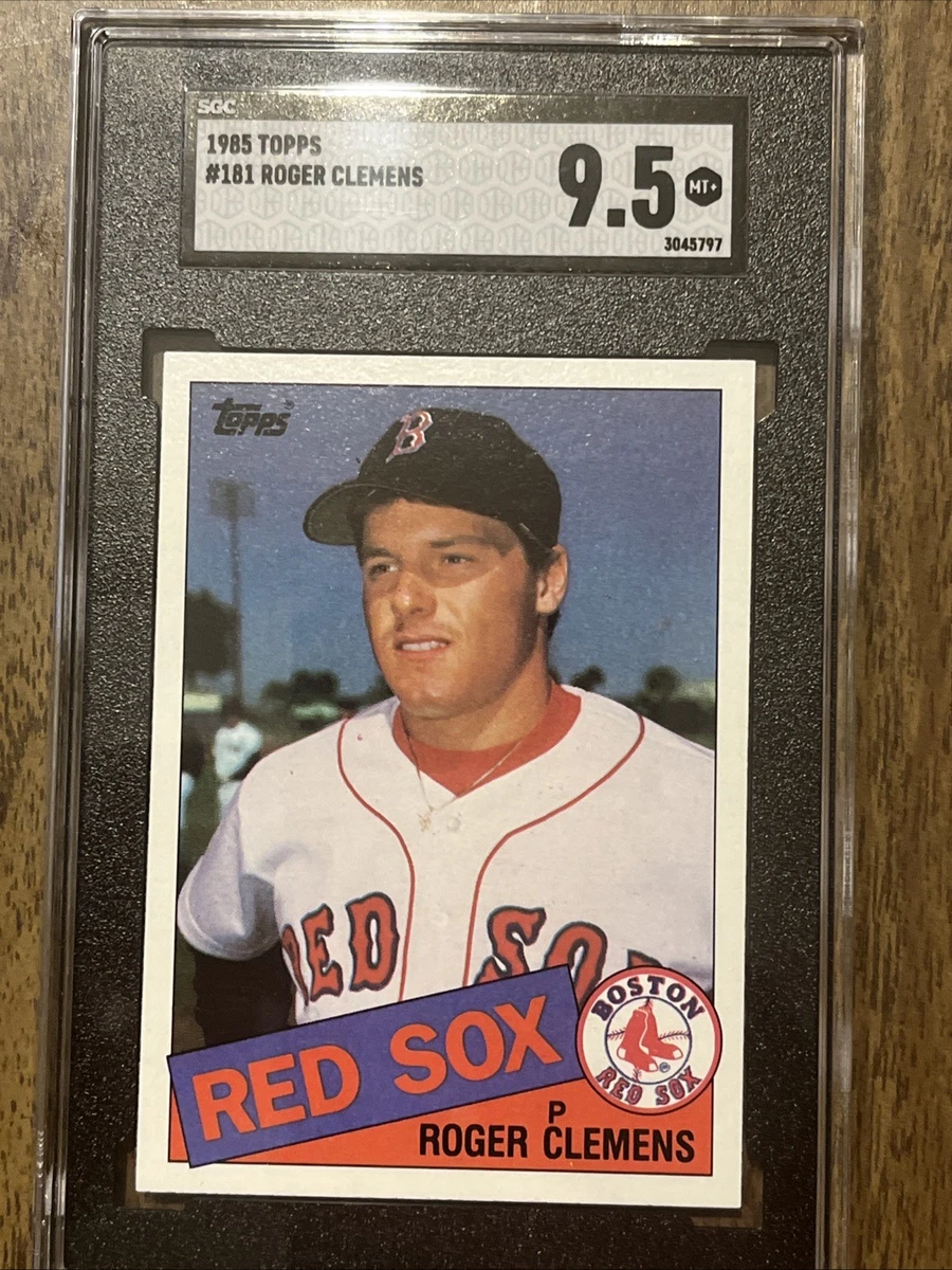 Topp Roger Clemens Grade 9.5 Baseball Trading Cards & Accessories
