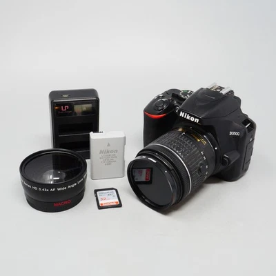 Nikon D3500 24.2MP with 18-55mm VR Lens Kit DSLR Camera - 1K Clicks! - Image 1 of 4