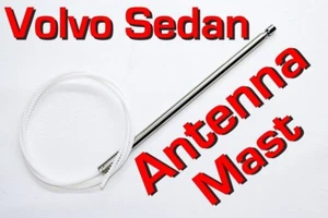 VOLVO SEDAN & COUPE AM /FM POWER ANTENNA MAST "New" - Picture 1 of 3