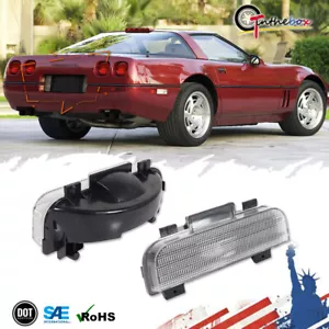 Carcasas transparentes de luz de respaldo inversa para 1984-1990 Corvette C4 16500672, 16509671 - Imagen 1 de 8