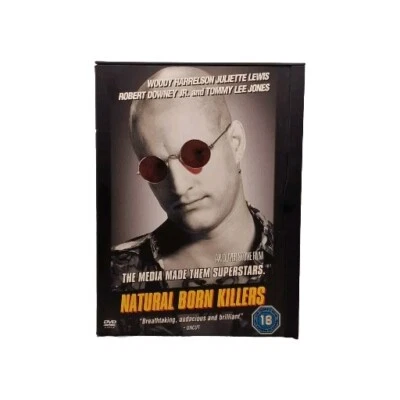 Natural Born Killers (DVD, 2001) Region 2 PAL Cert 18 Warner Bros Z1 18535 - Image 1 of 4