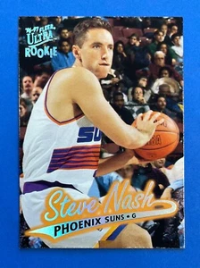 1996-97 Fleer Ultra Rookie Steve Nash RC Card #87 Phoenix Suns HOF - Picture 1 of 2
