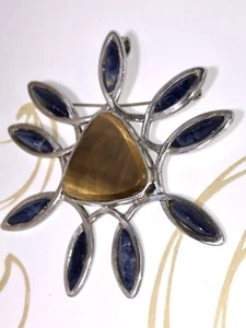Vintage MEXICO PIERRA Artistica Tono #118 Sterlingsilber Pin Brosche Anhänger. - Bild 1 von 4