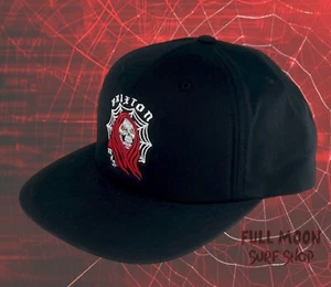 Neu Brixton Reaper MP verstellbar schwarz Snapback Herren Kappe Mütze - Bild 1 von 3
