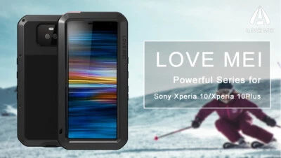 LOVE MEI Waterproof Outdoor Alu Gorilla Glass Case for Sony Xperia 5 XZ1 10 Plus - Image 1 of 4