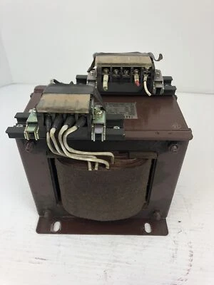 Transformador eléctrico monofásico Nagoya Nunome NESB805FUL5506-07 clase 130 Foto 1 de 4