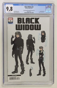 Black Widow #6 2nd Print 1:25 Elena Casagrande Design Variant CGC 9.8 NM/M KEY - Picture 1 of 3