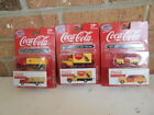 Classic Metal Works Ho  With Coca-Cola Set One With 3 Trucks 1 Car