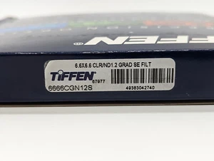 Tiffen 6.6 x 6.6" Soft Edge Graduated 1.2 ND Filter MFR #6666CGN12S - Picture 1 of 8