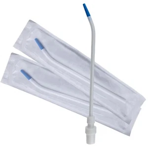 Dental Grade Sterile Plastic Surgical Aspirator Suction Tips with Adapter - Picture 1 of 7