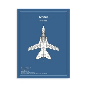 Stampa su Tela su Carta Poster o Quadro Rogan Mark BP Panavia Tornado - Bild 1 von 2