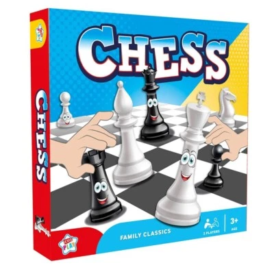 Kids Chess Board Game Set – Classic Strategy Game for 2 Players Age 3+ & Family - Image 1 of 4