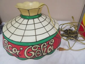 COCA COLA HANGING SWAG LAMP PLASTIC - Picture 1 of 9