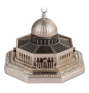 Islamische Wohnkultur Al-Aqsa-Felsendom Replik - silber klein - Bild 1 von 7