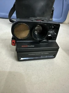 Vintage Polaroid Pronto Land Camera Sonar One Step SX-70 w/ Strap And Case - Picture 1 of 7