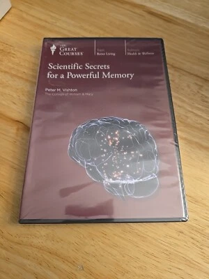 The Great Courses Scientific Secrets for a Powerful Memory DVD 2012 - New Sealed - Image 1 of 2