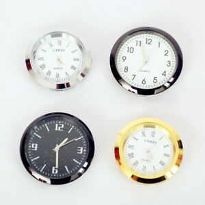1:12 Scale Dolls House Metal Wall Clock Household Miniature Accessories Movable