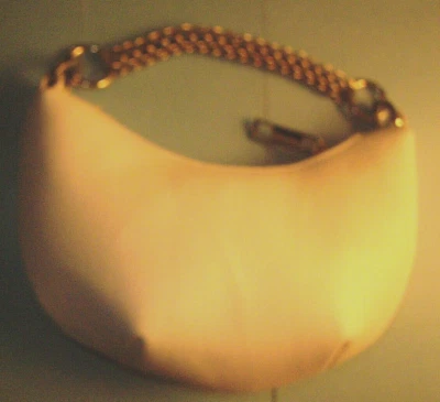 Bolso Baguette Urban Outfitters cuero blanco motivo patrón sólido nuevo como nuevo sin usar Foto 1 de 2