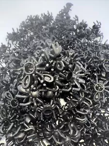 Lego 50 Ragni Neri Nuovi con Addome Tondo e Clip Ricambi - Foto 1 di 4