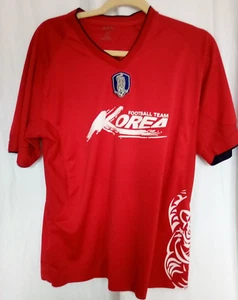 Korea Tigers  FIFA Soccer Used  VTG Jersey Men’s 100 (Small) Red - Picture 1 of 8