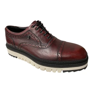 SCARPE DERBY CASUAL UOMO GIANFRANCO BUTTERI C0C10 PELLE BORDO ORIGINALE AI - Picture 1 of 6