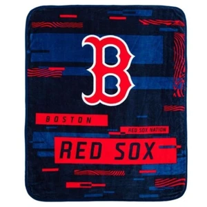 Boston Red Sox MLB 60" x 80" Plush Throw Blanket Northwest Company - Picture 1 of 1