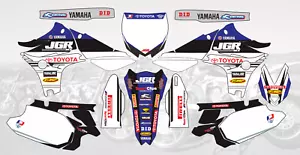 N 033 MX MOTOCROSS GRAPHICS DECALS STICKERS FOR YAMAHA YZ450F 2010-2013 - Bild 1 von 1