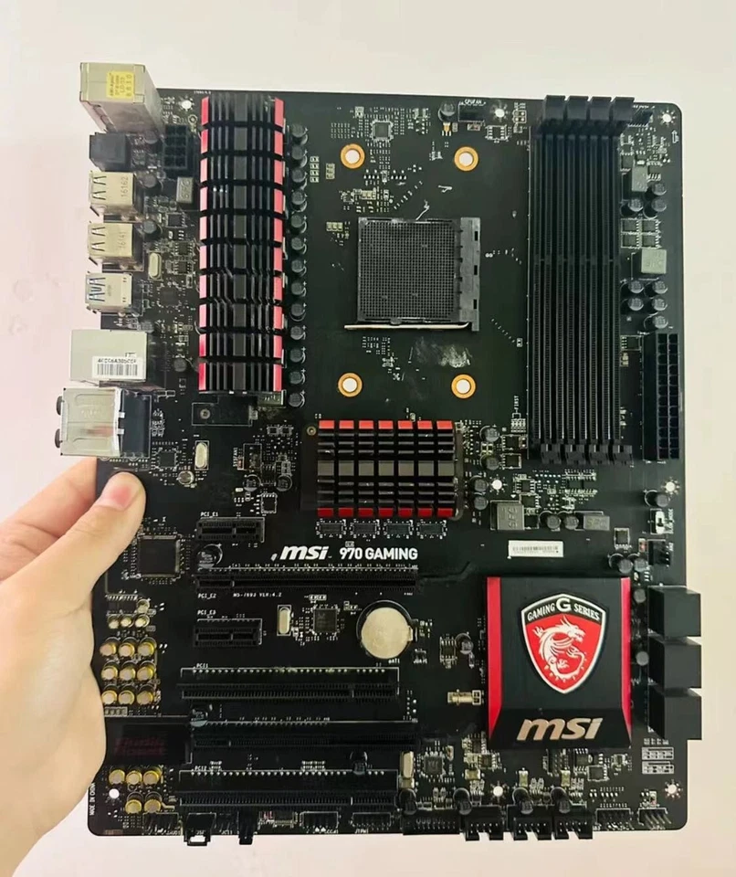 MSI 970 GAMING AMD 970 AM3/AM3+ DDR3 ATX Desktop Motherboard USB3.0 - Image 1 of 1