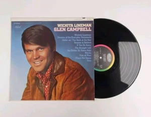 Glen Campbell – Wichita Lineman Vinyl LP Record 1968 Capitol Records ST-103 - Picture 1 of 8