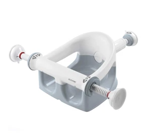 Baby Bath Seat Toddler Sit Up Supportive Backrest Babies Secure Fit Suction Cups - Picture 1 of 8