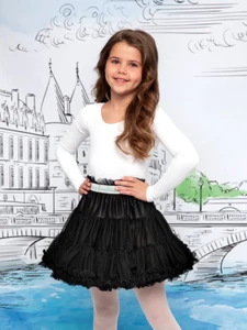 Black Tutu Skirt for Girls - Picture 1 of 2