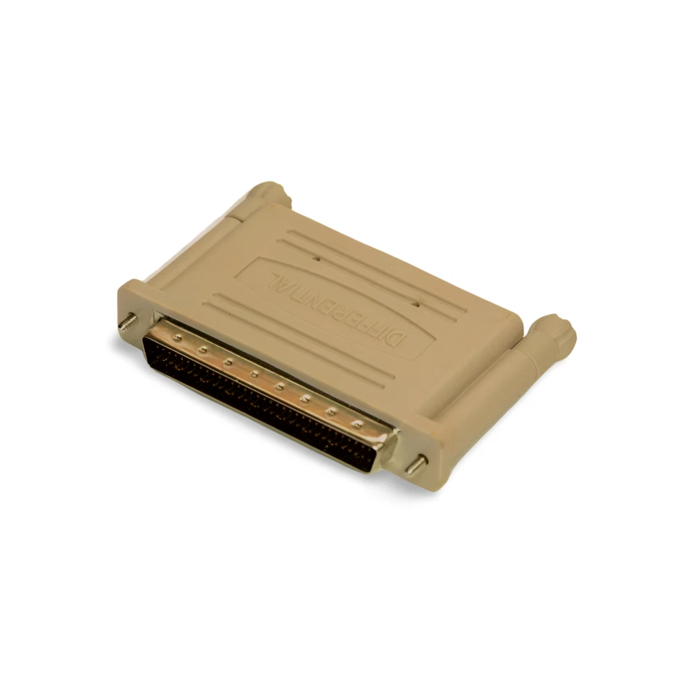 1 Zoll SCSI Terminator extern HPDB68 Stecker HVD - beige - Bild 1 von 1