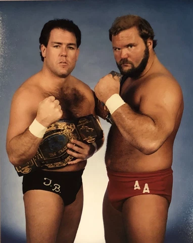 80’s Pro WRESTLING PHOTOS TULLY BLANCHARD ARN fist BUY ANY 4, GET 5th FREE! Cover