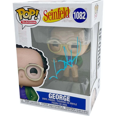Jason Alexander Autographed 'George Costanza' Funko Pop! Figure Cover