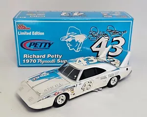 CHROME RICHARD PETTY 1/24 #43 1970 MARC TIMES PLYMOUTH SUPERBIRD #32 OF 72 - Picture 1 of 12
